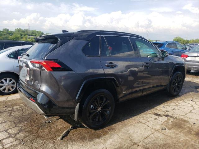 JTME6RFV7PJ038695 - 2023 TOYOTA RAV4 XSE GRAY photo 3