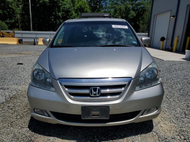 5FNRL38845B069048 - 2005 HONDA ODYSSEY TOURING GRAY photo 5