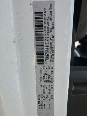 3C6TRVAG7HE519505 - 2017 RAM PROMASTER 1500 STANDARD WHITE photo 13