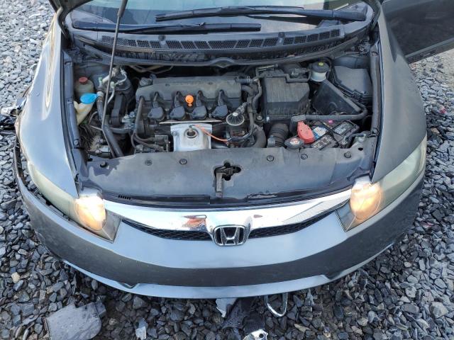 2HGFA16699H322672 - 2009 HONDA CIVIC LX-S GRAY photo 11