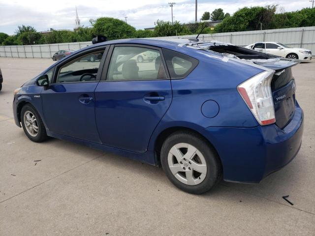 JTDKN3DU6B1417421 - 2011 TOYOTA PRIUS BLUE photo 2