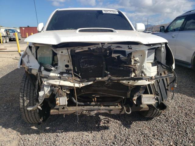 5TEJU62N67Z456941 - 2007 TOYOTA TACOMA DOUBLE CAB PRERUNNER WHITE photo 5