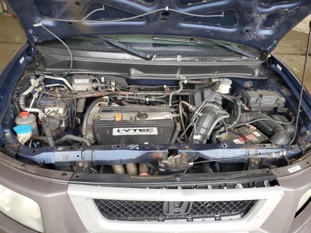 5J6YH28513L019693 - 2003 HONDA ELEMENT EX BLUE photo 12