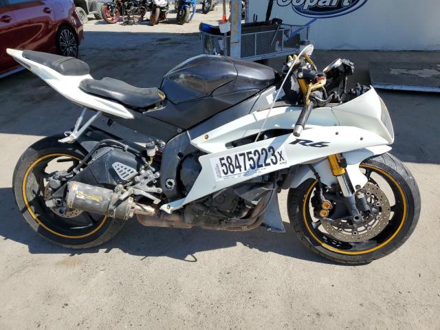 JYARJ12Y57A002551 - 2007 YAMAHA YZFR6 L WHITE photo 9