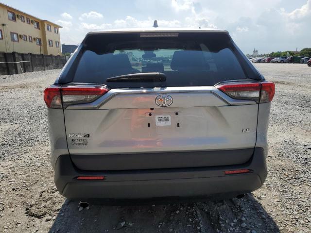 2T3H1RFVXPW254179 - 2023 TOYOTA RAV4 LE SILVER photo 6