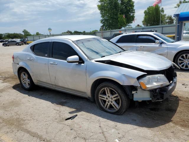 1C3CDZCB4CN237234 - 2012 DODGE AVENGER SXT SILVER photo 4