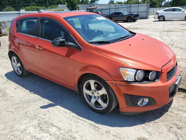 1G1JE6SB7C4217705 - 2012 CHEVROLET SONIC LTZ ORANGE photo 4