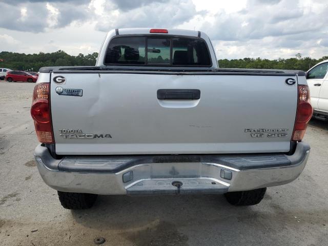 5TETU62N37Z364839 - 2007 TOYOTA TACOMA PRERUNNER ACCESS CAB SILVER photo 6