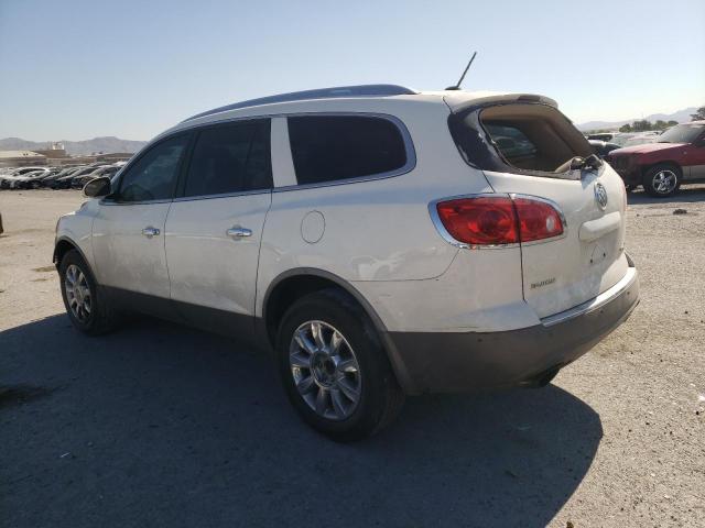 5GAKRBED3BJ412594 - 2011 BUICK ENCLAVE CXL WHITE photo 2