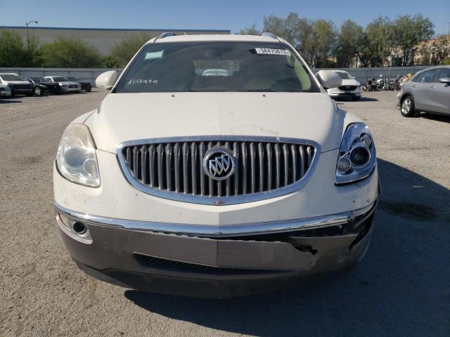 5GAKRBED3BJ412594 - 2011 BUICK ENCLAVE CXL WHITE photo 5