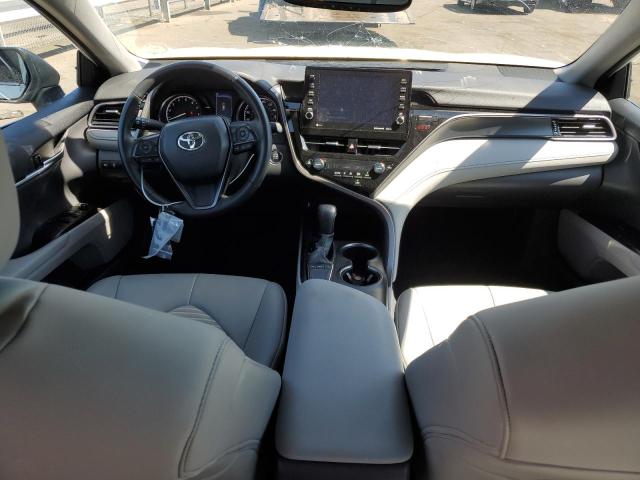 4T1S11AK8RU200296 - 2024 TOYOTA CAMRY SE NIGHT SHADE WHITE photo 8