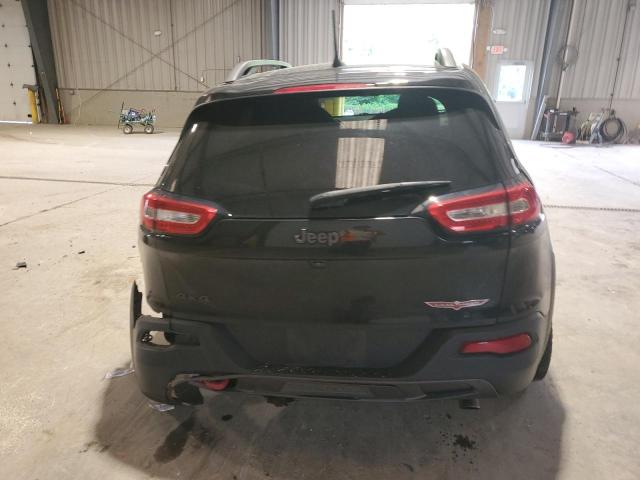 1C4PJMBS4GW267375 - 2016 JEEP CHEROKEE TRAILHAWK BLACK photo 6
