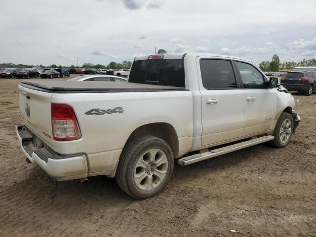 1C6RRFFG1KN853749 - 2019 RAM 1500 BIG HORN/LONE STAR WHITE photo 3