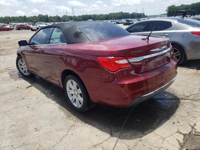 1C3BCBEB5EN132224 - 2014 CHRYSLER 200 TOURING MAROON photo 2