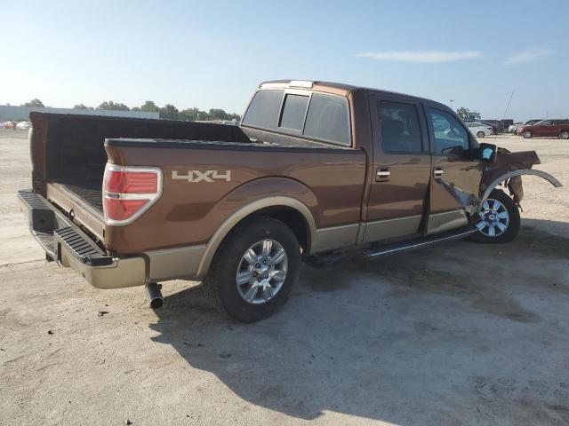1FTFW1EF8BFB39496 - 2011 FORD F150 SUPERCREW BROWN photo 3
