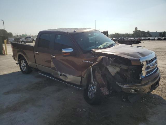 1FTFW1EF8BFB39496 - 2011 FORD F150 SUPERCREW BROWN photo 4