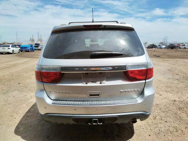 1D4RD5GG6BC648295 - 2011 DODGE DURANGO CITADEL SILVER photo 6