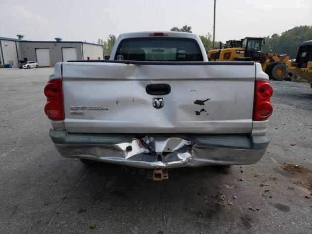 1D7HE42K05S126824 - 2005 DODGE DAKOTA SLT SILVER photo 6