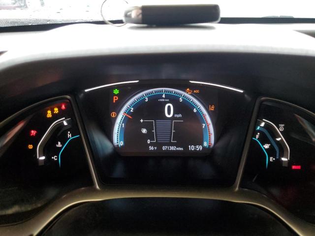 19XFC1F36LE021181 - 2020 HONDA CIVIC EX BLACK photo 9