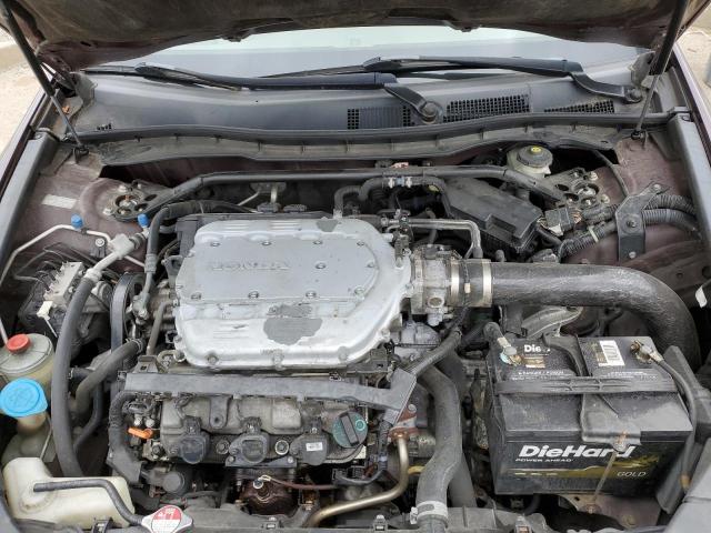5KBCP3F80AB007123 - 2010 HONDA ACCORD EXL BURGUNDY photo 11