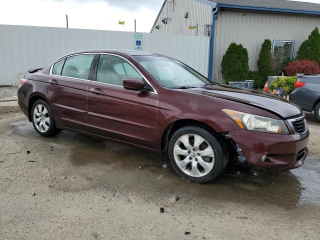 5KBCP3F80AB007123 - 2010 HONDA ACCORD EXL BURGUNDY photo 4