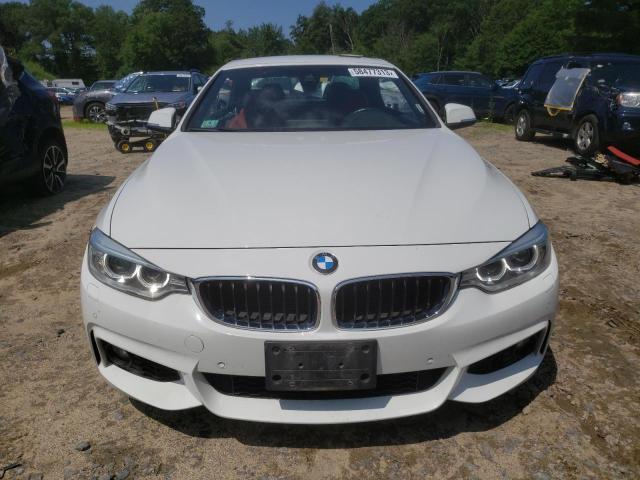 WBA3T7C52G5A38542 - 2016 BMW 435 XI WHITE photo 5