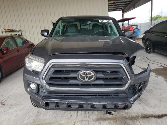 5TFAZ5CN5LX090417 - 2020 TOYOTA TACOMA DOUBLE CAB GRAY photo 5