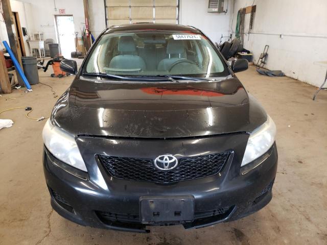 1NXBU40E59Z140255 - 2009 TOYOTA COROLLA BASE BLACK photo 5