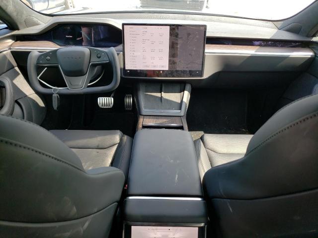 5YJSA1E51NF472748 - 2022 TESLA MODEL S შავი ფოტო 8