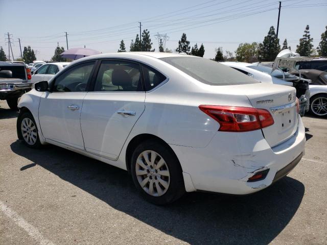 3N1AB7AP9GL659441 - 2016 NISSAN SENTRA S WHITE photo 2