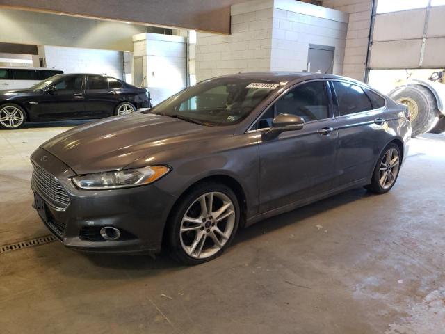 3FA6P0K9XDR315921 - 2013 FORD FUSION TITANIUM GRAY photo 1