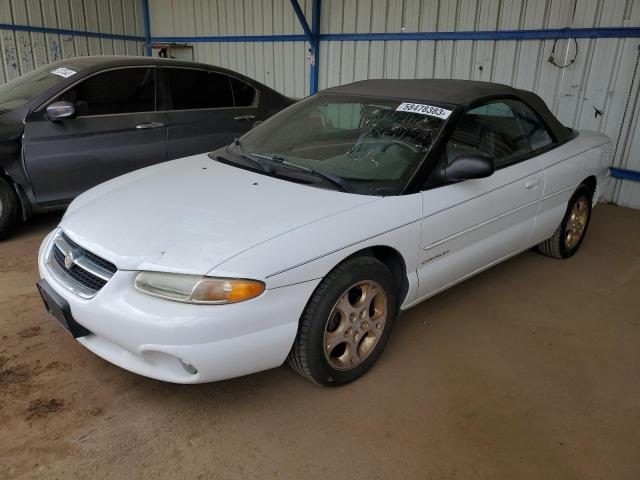 3C3EL55HXWT312755 - 1998 CHRYSLER SEBRING JXI WHITE photo 1