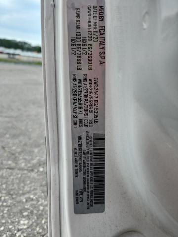 ZFBHRFAB5M6T49995 - 2021 RAM PROMASTER WHITE photo 12