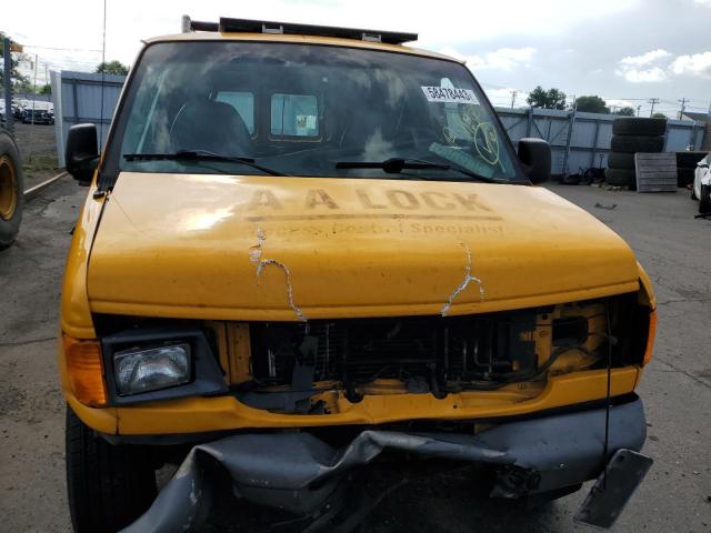 1FTSE34P66HA09248 - 2006 FORD ECONOLINE E350 SUPER DUTY VAN YELLOW photo 5