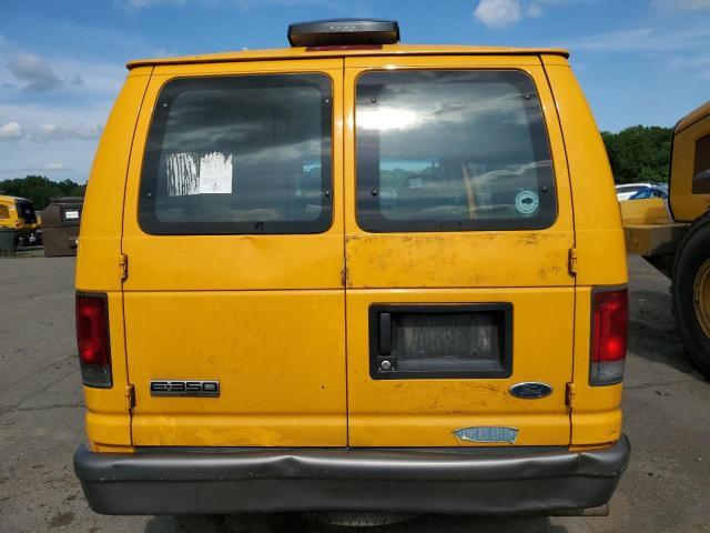 1FTSE34P66HA09248 - 2006 FORD ECONOLINE E350 SUPER DUTY VAN YELLOW photo 6