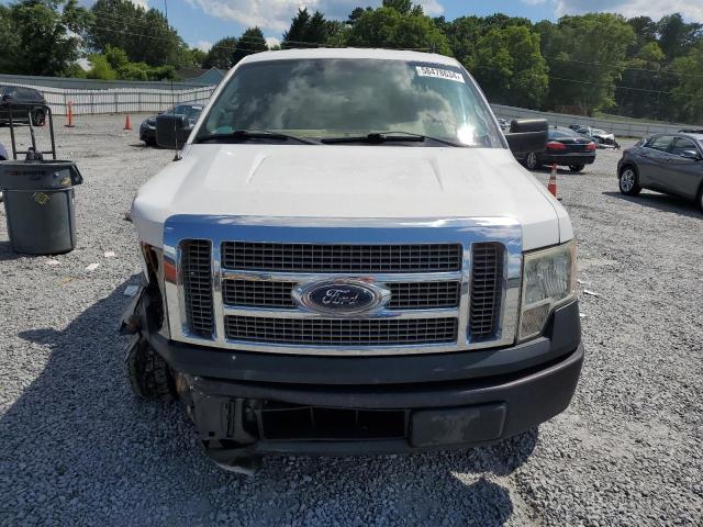 1FTFX1EF1DFC14300 - 2013 FORD F150 SUPER CAB WHITE photo 5