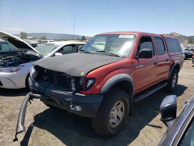 5TEGM92N21Z847507 - 2001 TOYOTA TACOMA DOUBLE CAB PRERUNNER RED photo 1
