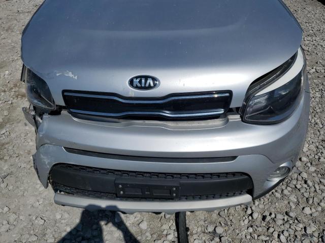 KNDJP3A51K7638280 - 2019 KIA SOUL + SILVER photo 12