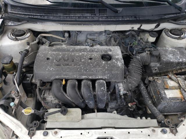 2T1KR32E95C428137 - 2005 TOYOTA COROLLA MA XR WHITE photo 11