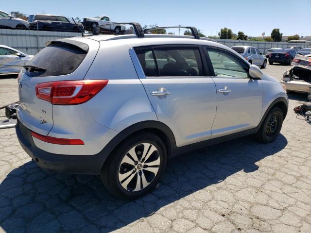 KNDPC3A21D7452849 - 2013 KIA SPORTAGE EX SILVER photo 3