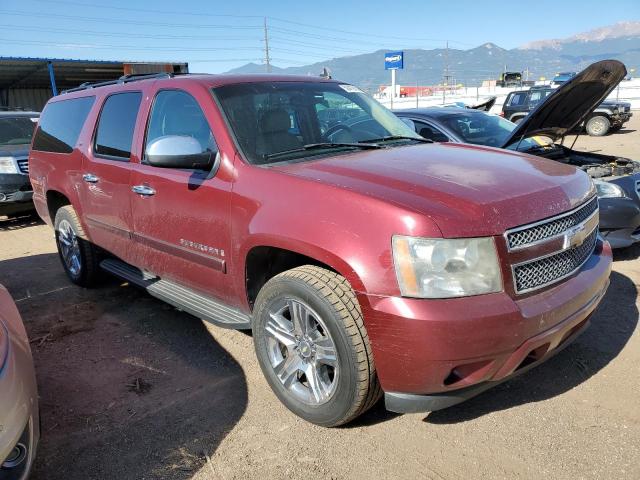 3GNFK16398G195204 - 2008 CHEVROLET SUBURBAN K1500 LS BURGUNDY photo 4