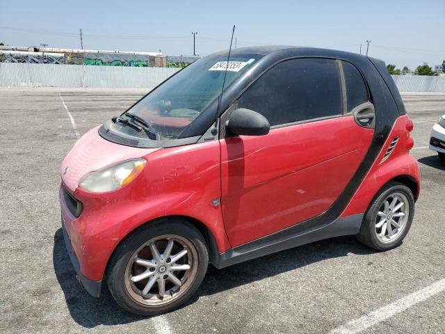 WMEEJ31X89K273495 - 2009 SMART FORTWO PURE RED photo 1