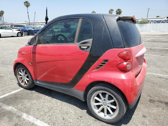 WMEEJ31X89K273495 - 2009 SMART FORTWO PURE RED photo 2