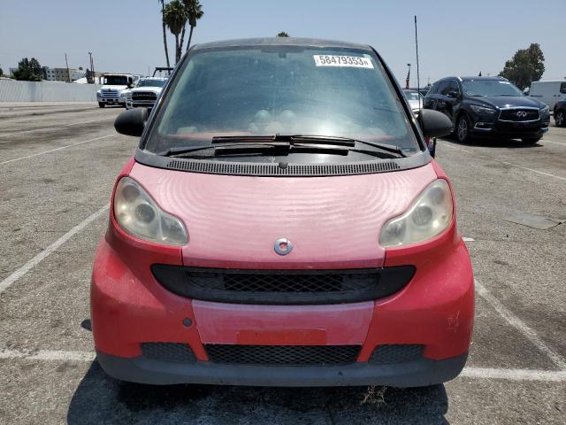 WMEEJ31X89K273495 - 2009 SMART FORTWO PURE RED photo 5