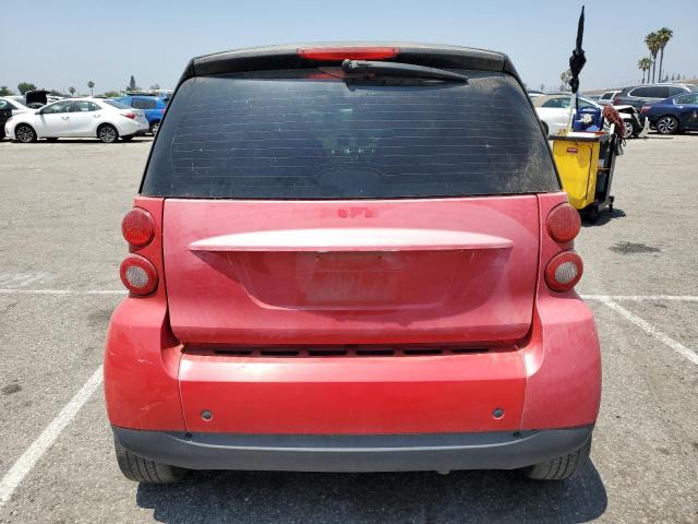 WMEEJ31X89K273495 - 2009 SMART FORTWO PURE RED photo 6