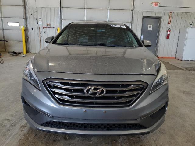 5NPE34AF4GH413253 - 2016 HYUNDAI SONATA SPORT GRAY photo 5