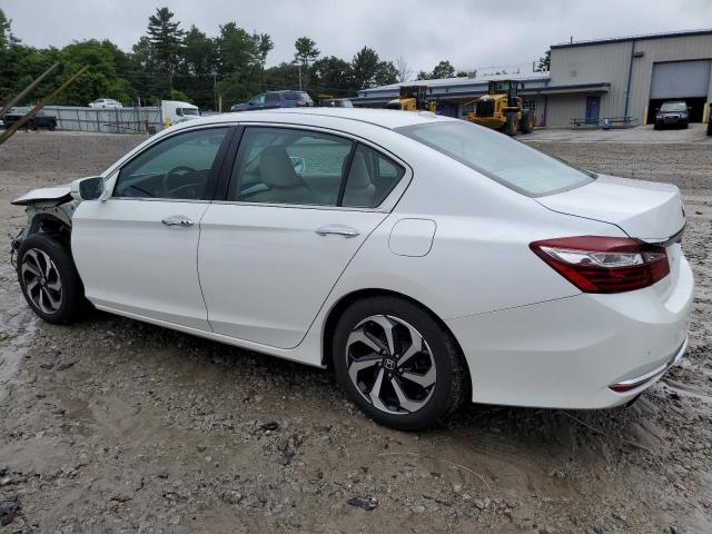 1HGCR3F89GA005186 - 2016 HONDA ACCORD EXL WHITE photo 2