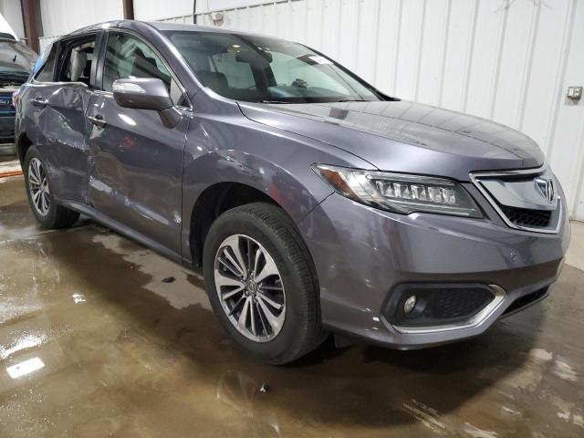 5J8TB4H7XHL002690 - 2017 ACURA RDX ADVANCE GRAY photo 4