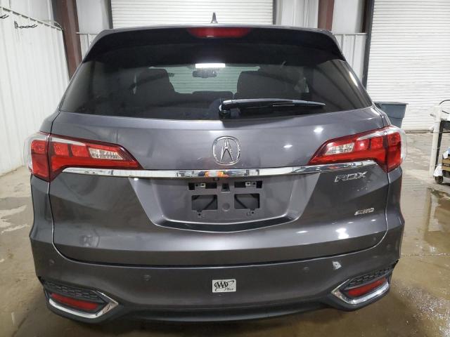 5J8TB4H7XHL002690 - 2017 ACURA RDX ADVANCE GRAY photo 6