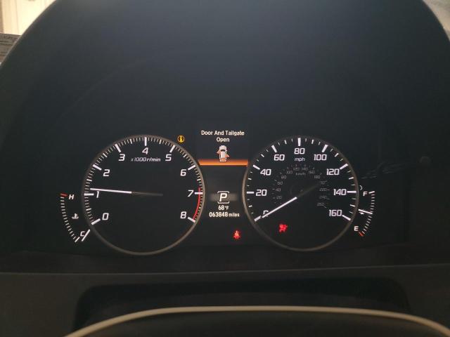 5J8TB4H7XHL002690 - 2017 ACURA RDX ADVANCE GRAY photo 9